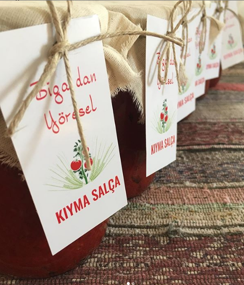 Yöresel Kahvaltılık Salça Biga�dan Yöresel Çanakkale Doğal Ev